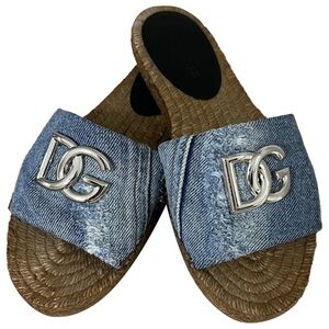 Beautiful DG sandals/espadrilles dress them up dress it down